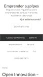 Mobile Screenshot of emprenderagolpes.com