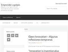 Tablet Screenshot of emprenderagolpes.com